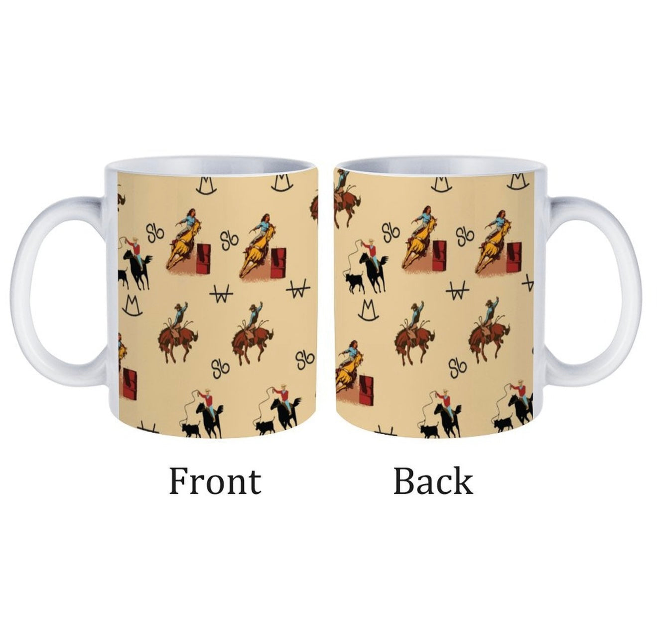 Vintage Cowboy Mug