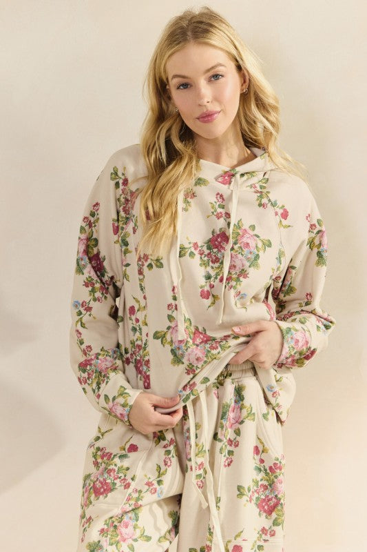 Floral Core Hoodie