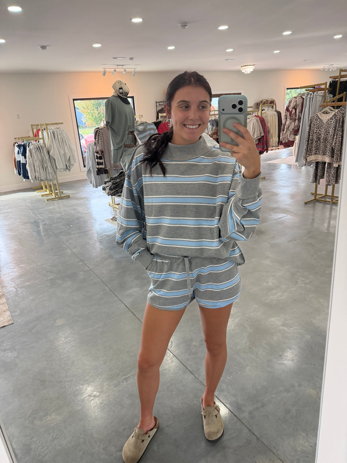 Zebra Drawstring Dolphin Shorts