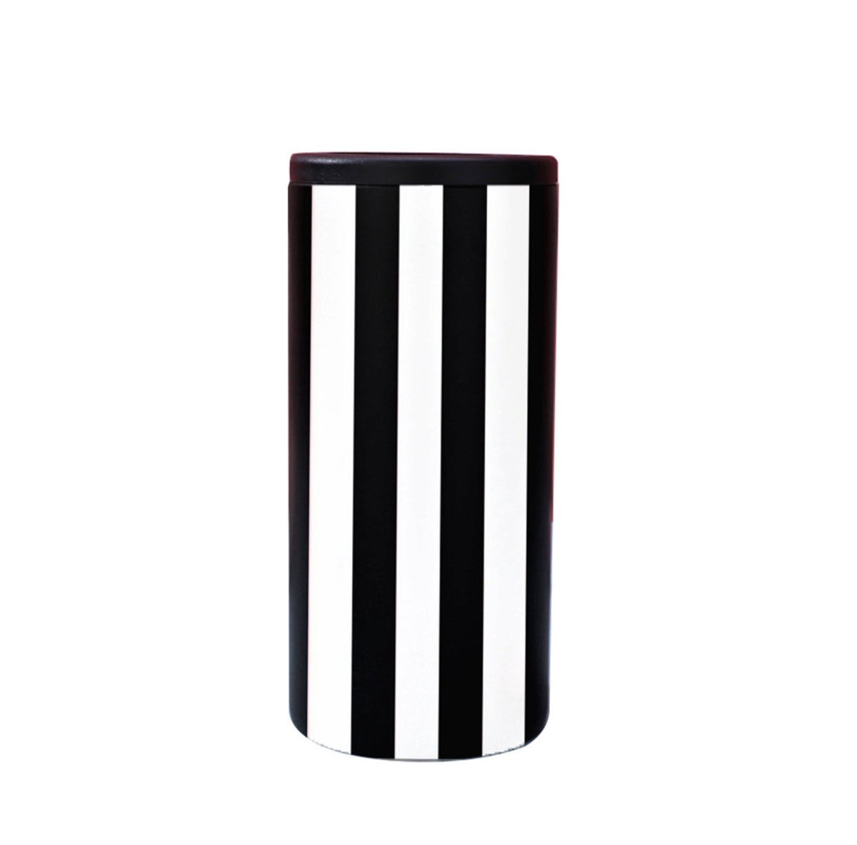 Black Striped Hard Cooling Can