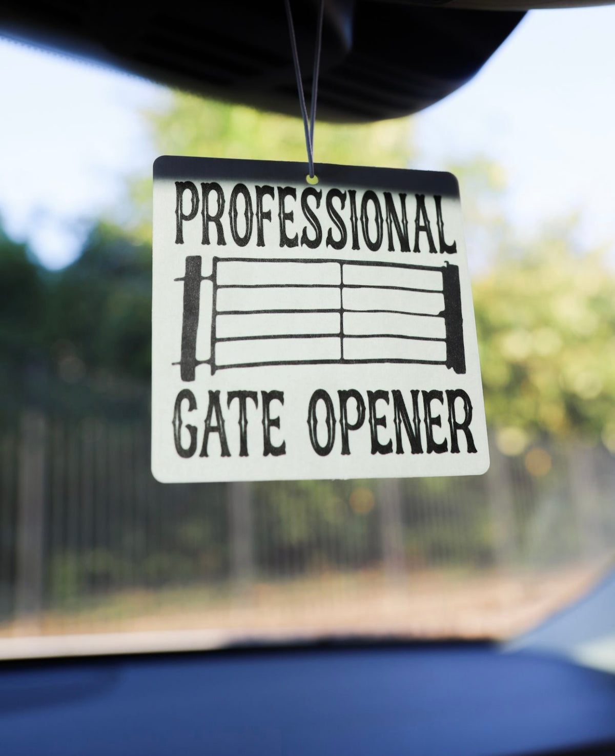 Professional Gate Opener Air Freshener Single