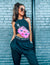 Pink Cowboy Hat Crossbody Bag