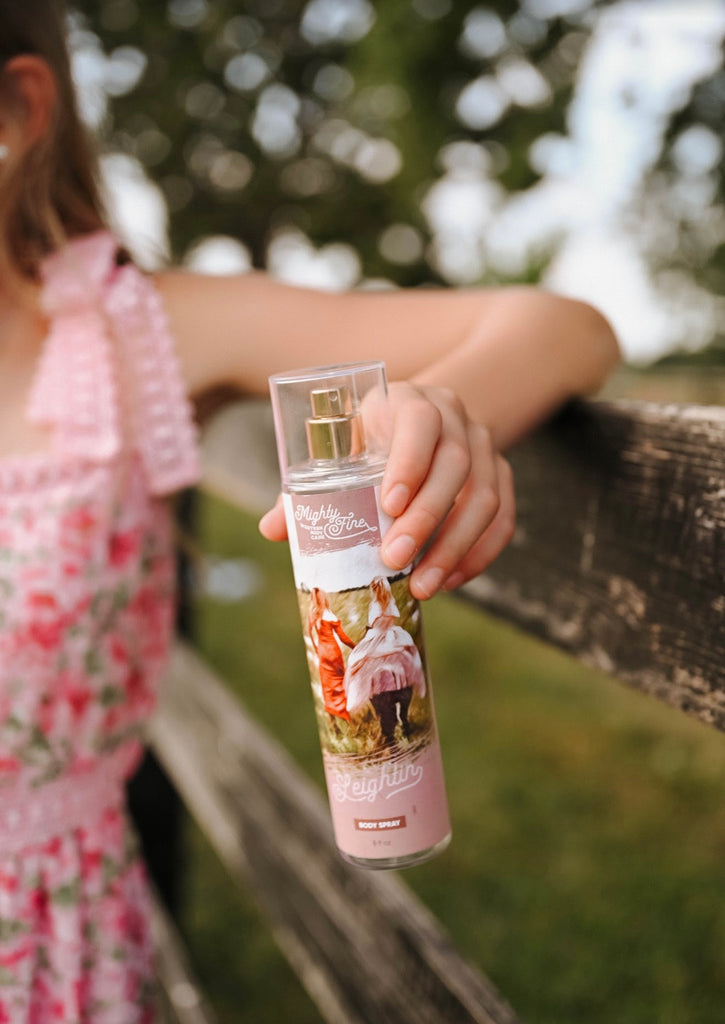 Leightin Western Fantasy | 8 oz Mighty Fine Body Spray - Front