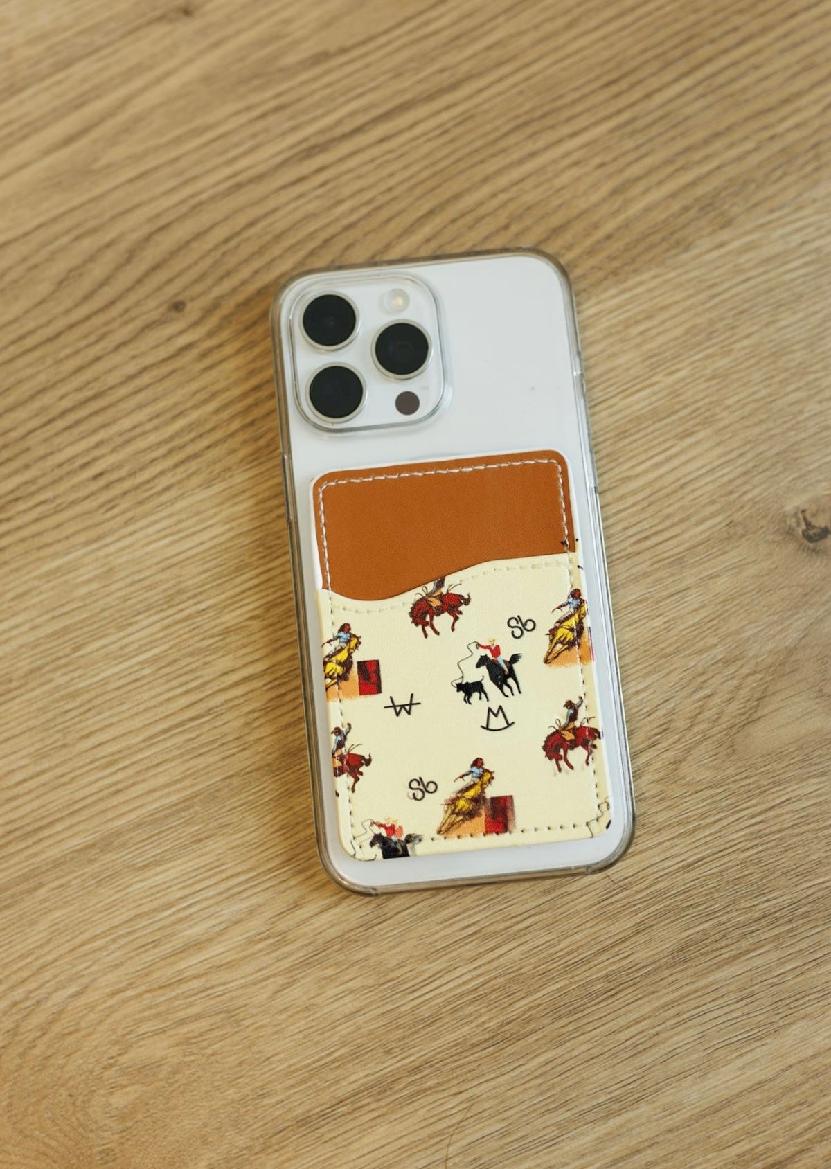 Vintage Cowboy Phone Pocket