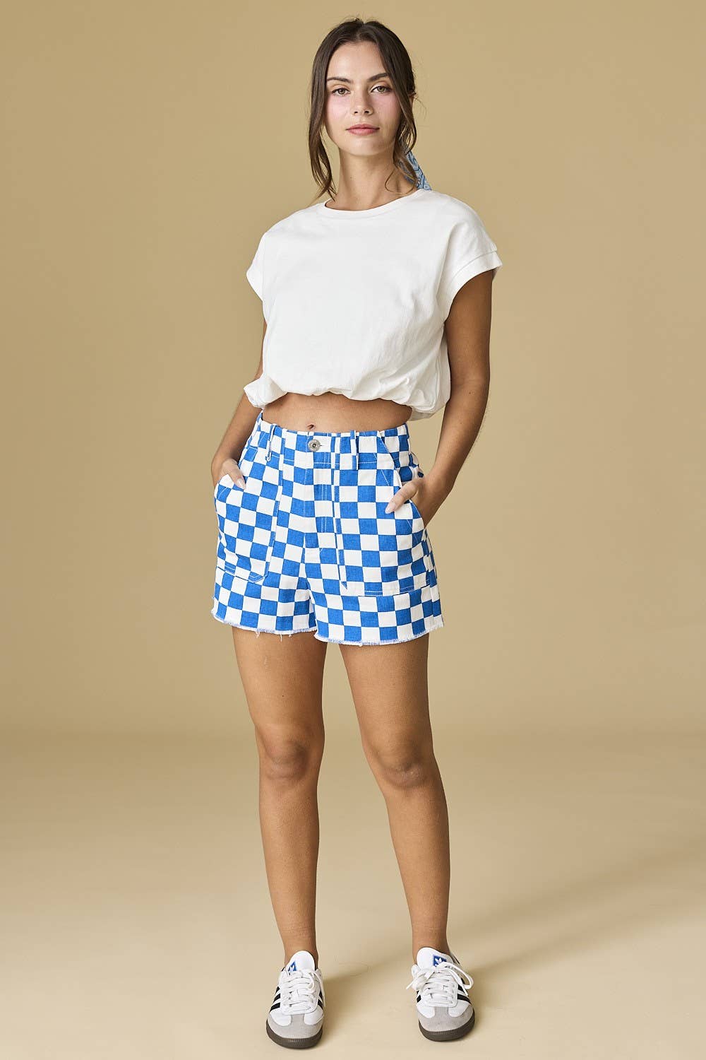 Emma Loose Fit Bubble Hem Top