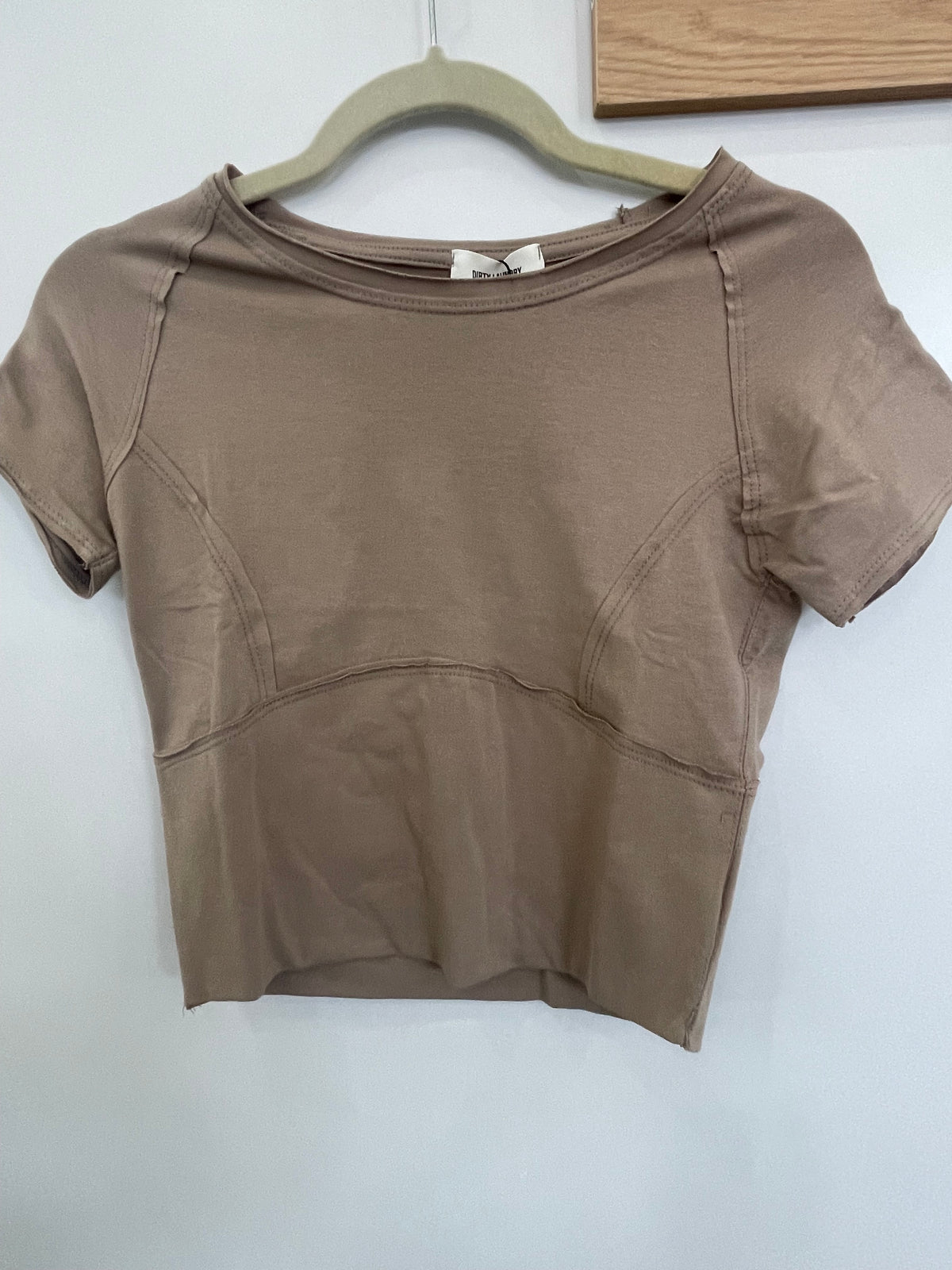 Brown Tight Tee