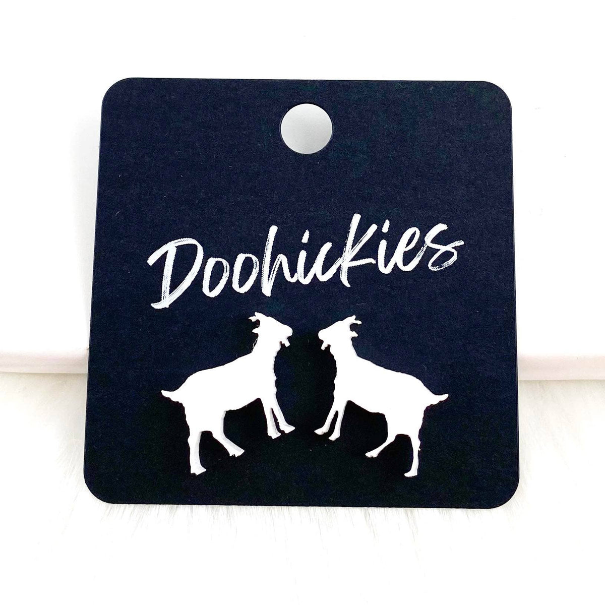 Show Animal Studs - Western Earrings: Pink Glitter Pigs