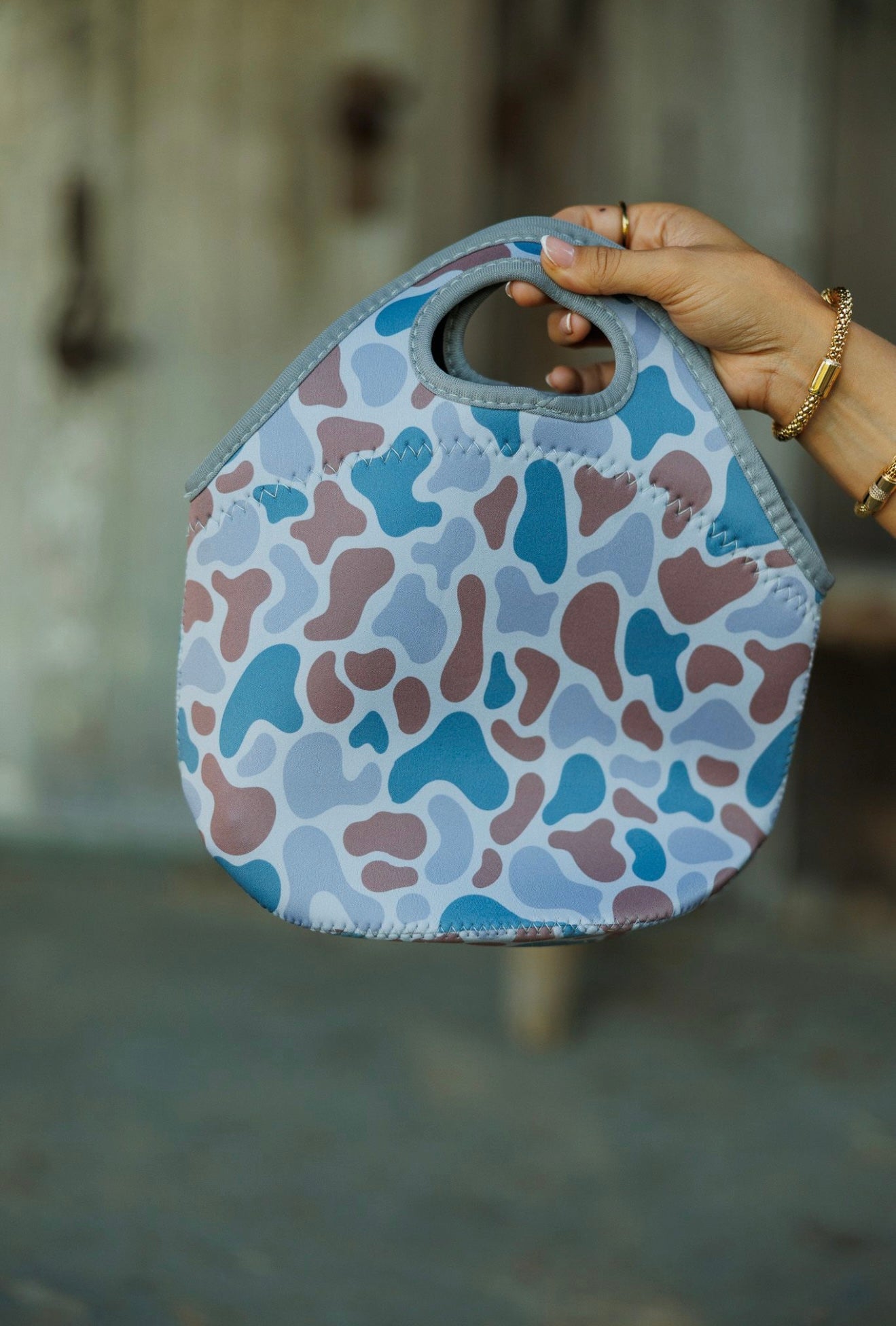 Camo Lunch Tote