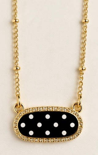 Polka Dot Necklace