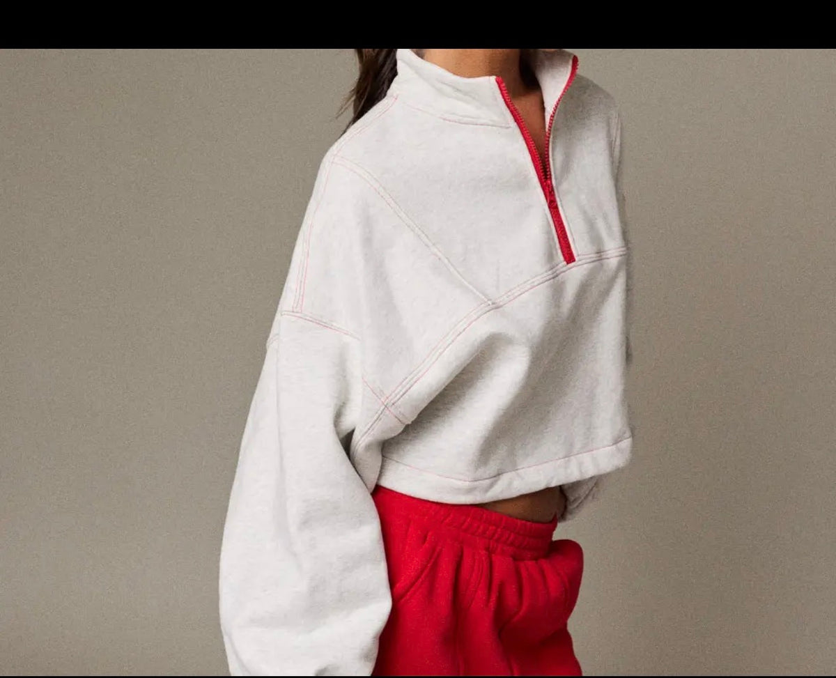 Anna Contrast Pullover