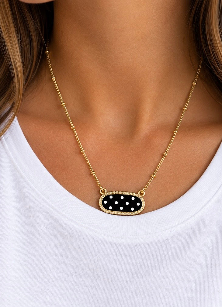 Polka Dot Necklace