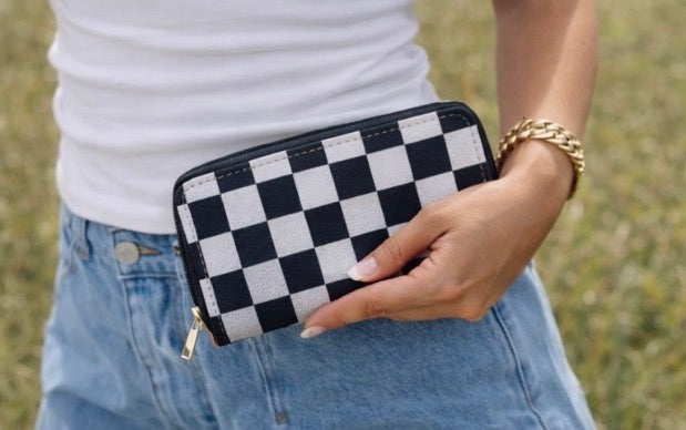 Checkerboard Wallet