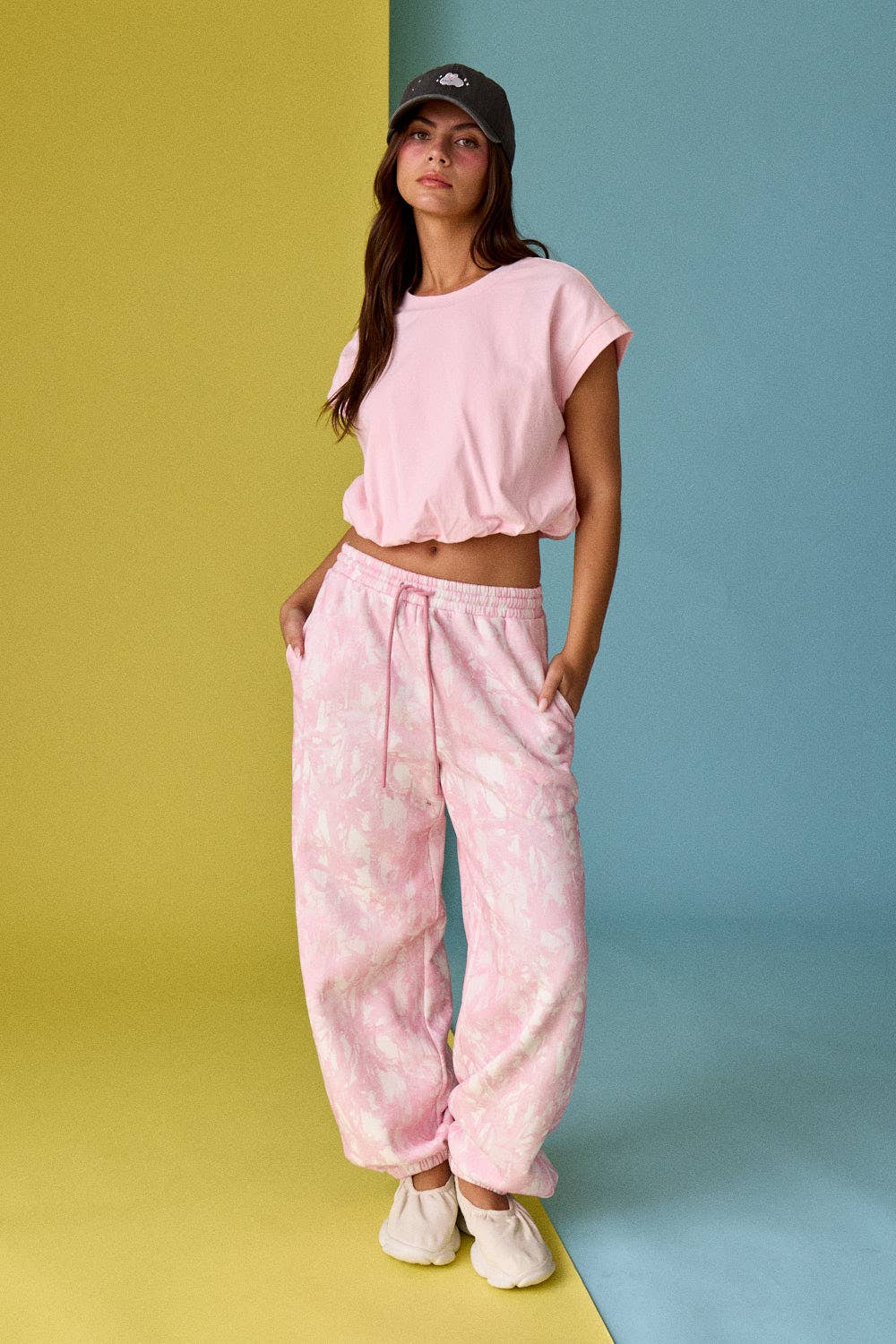 Emma Loose Fit Bubble Hem Top