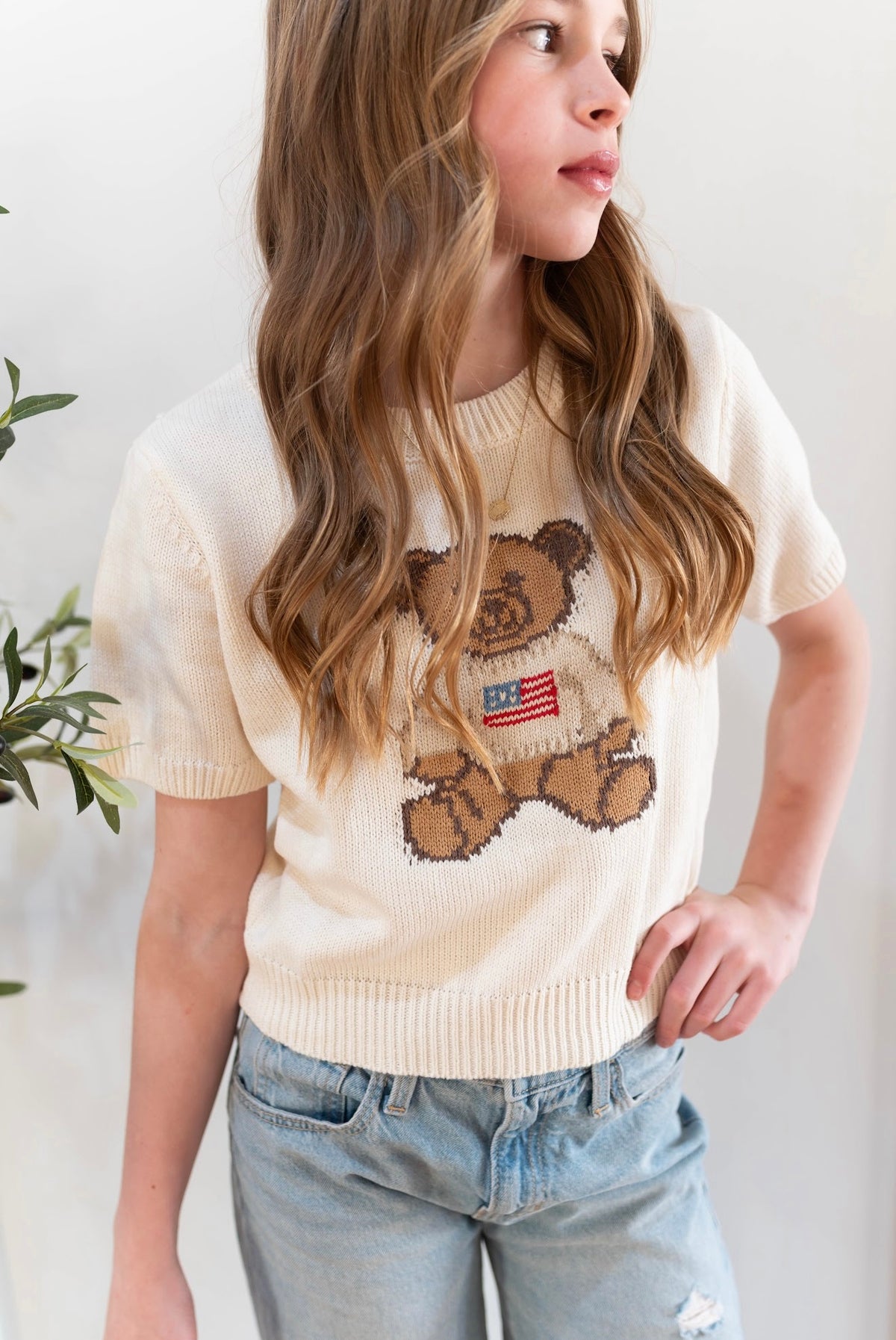 Teddy Bear Sweater Tee