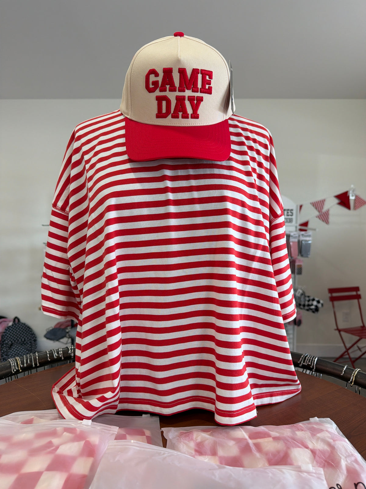 Red Striped Shirt