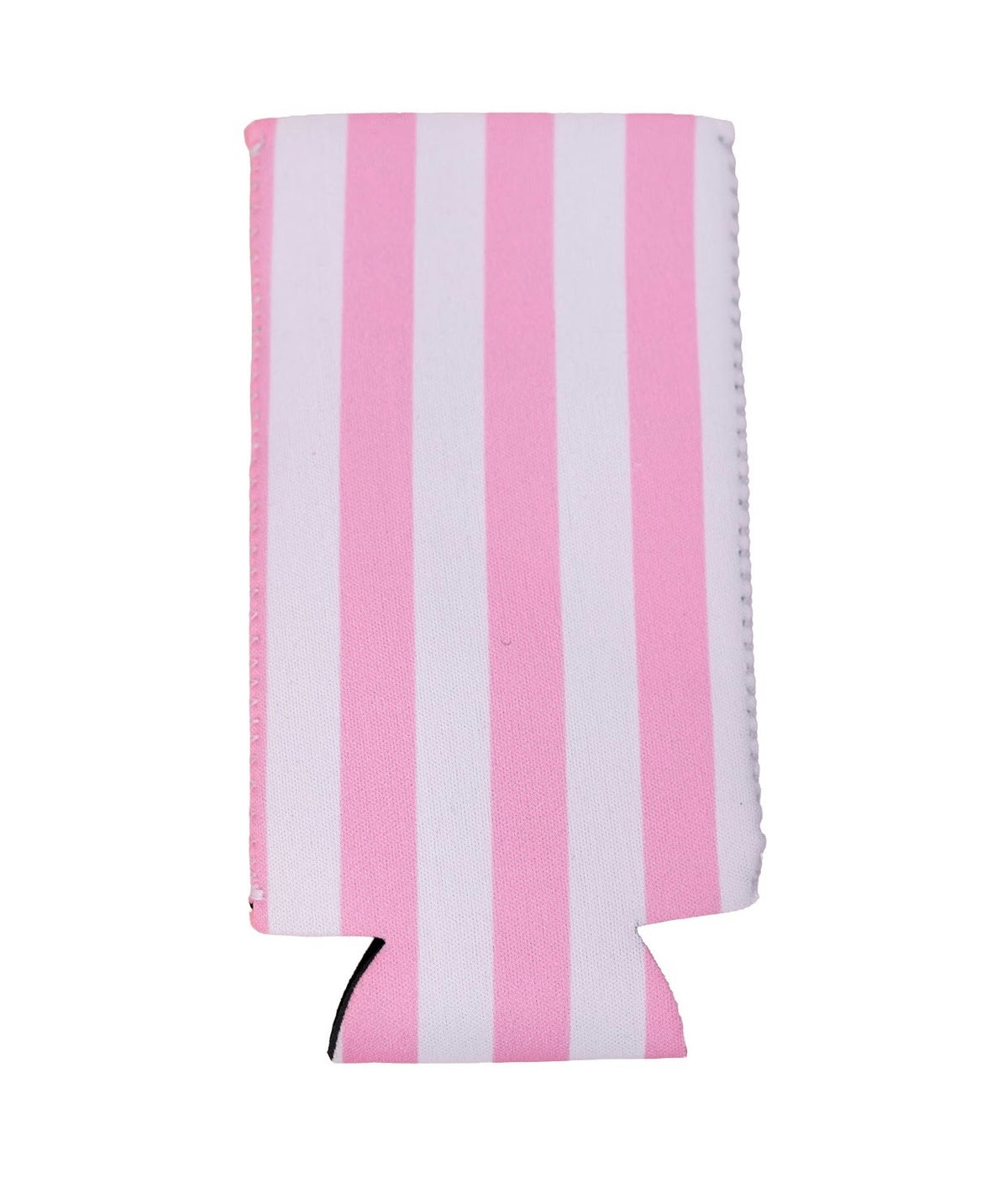 Pink Striped Tall Coozie 2-Pack