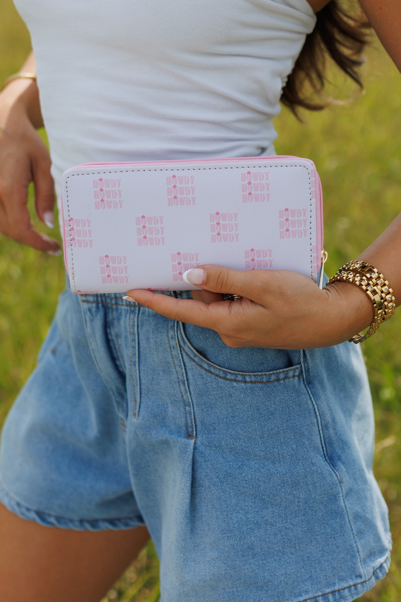 Pink Howdy Wallet