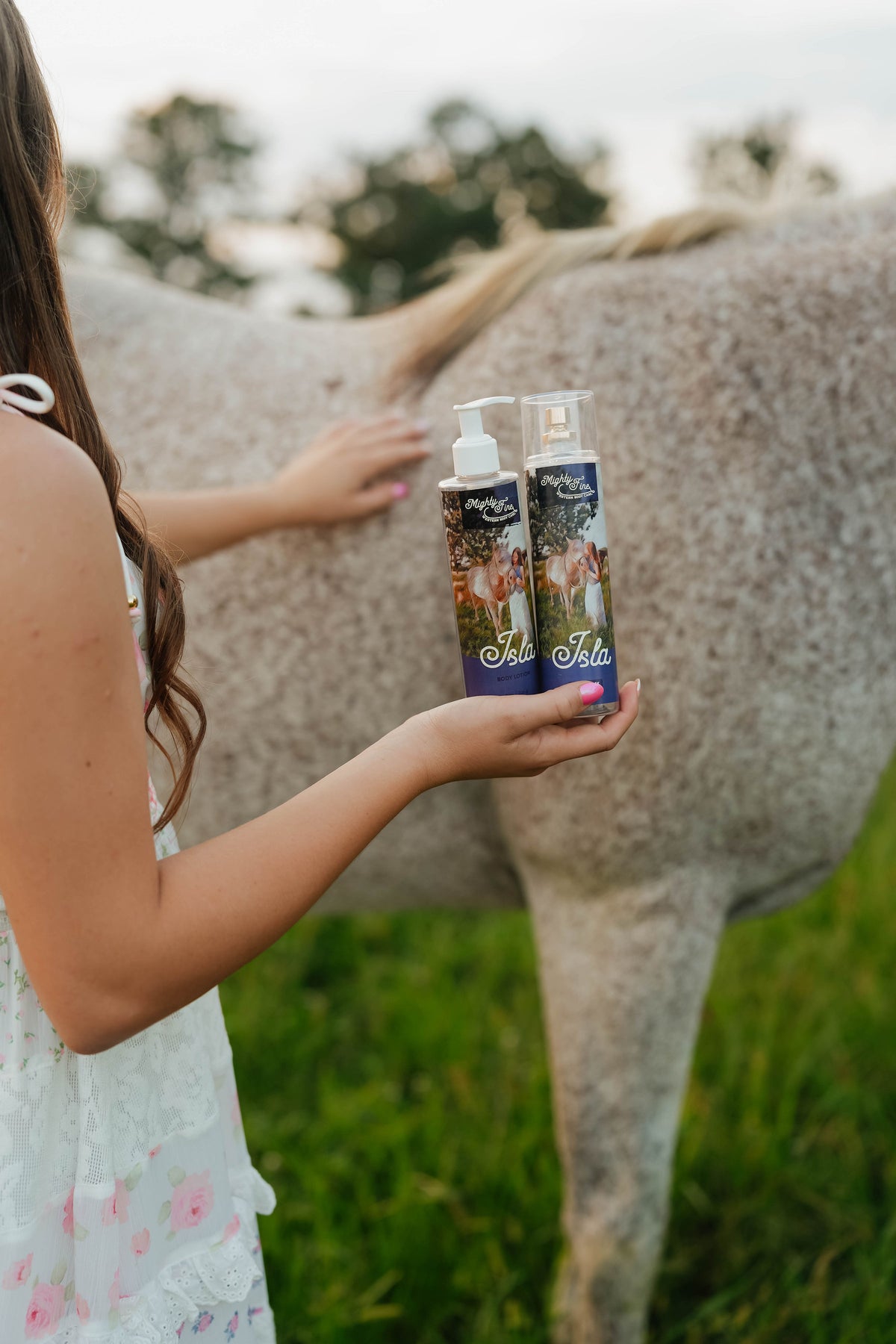 Isla - Saddle &amp; Sand | 8 oz Mighty Fine Body Spray
