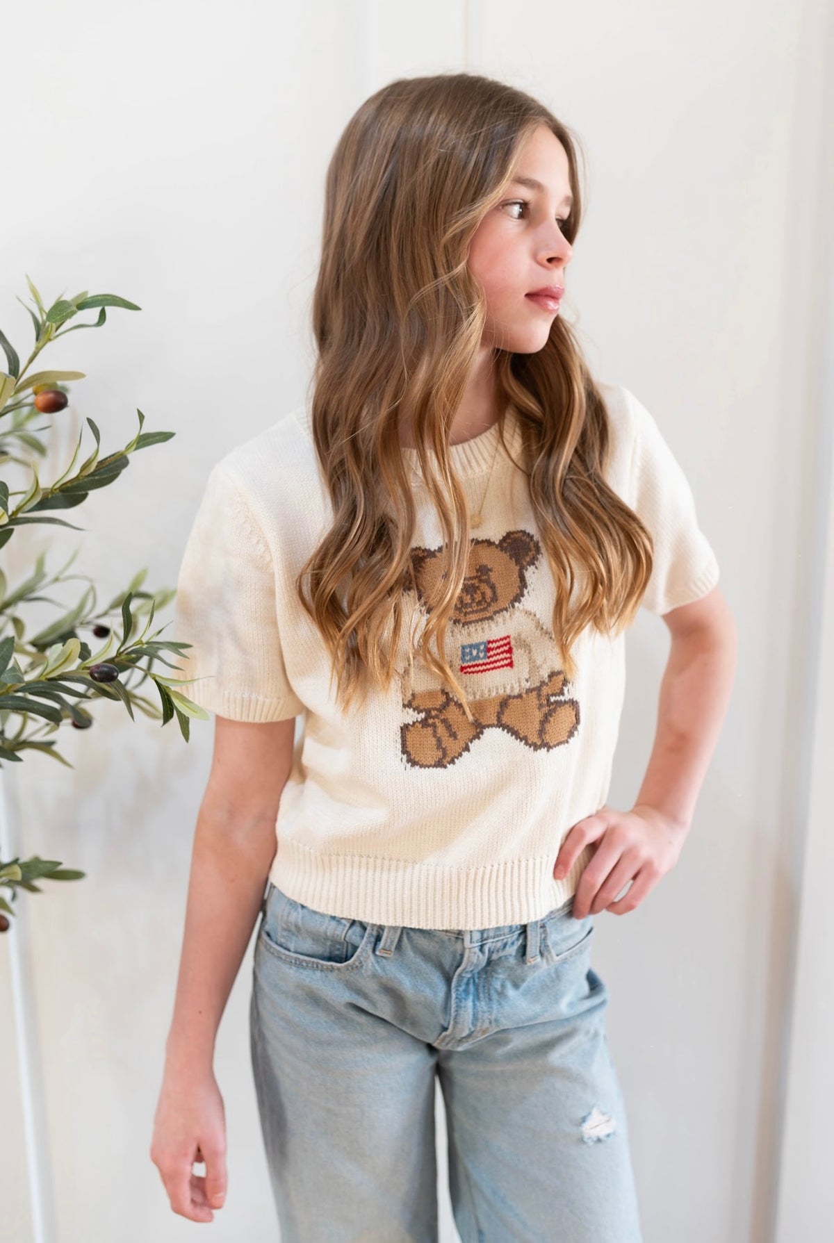 Teddy Bear Sweater Tee