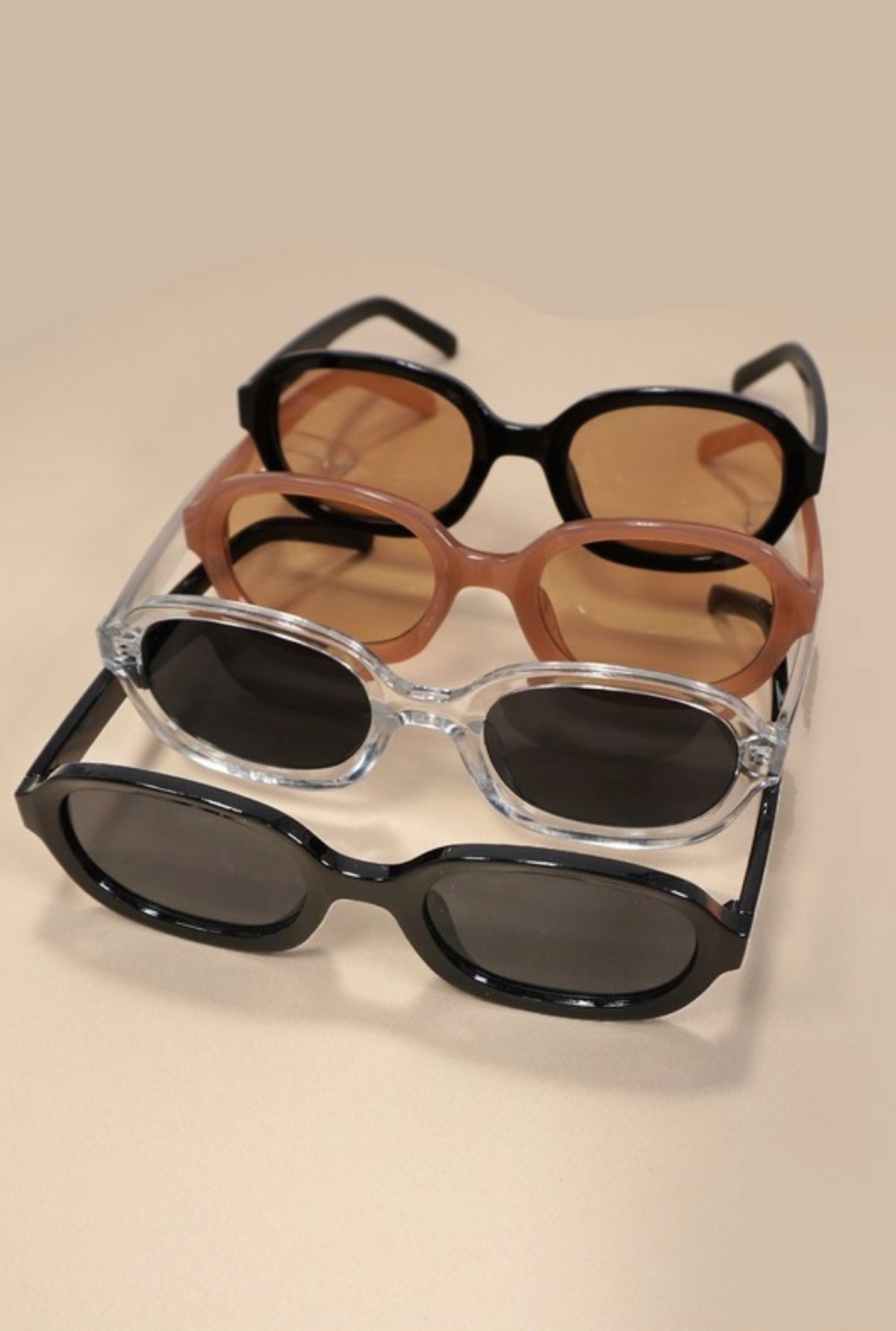Oversized Retro Frame Sunglasses