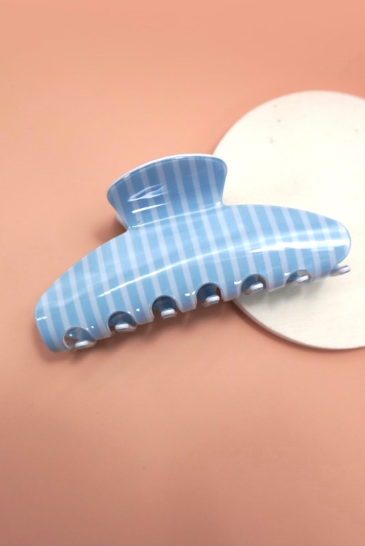 Jumbo Stripe Claw Clip