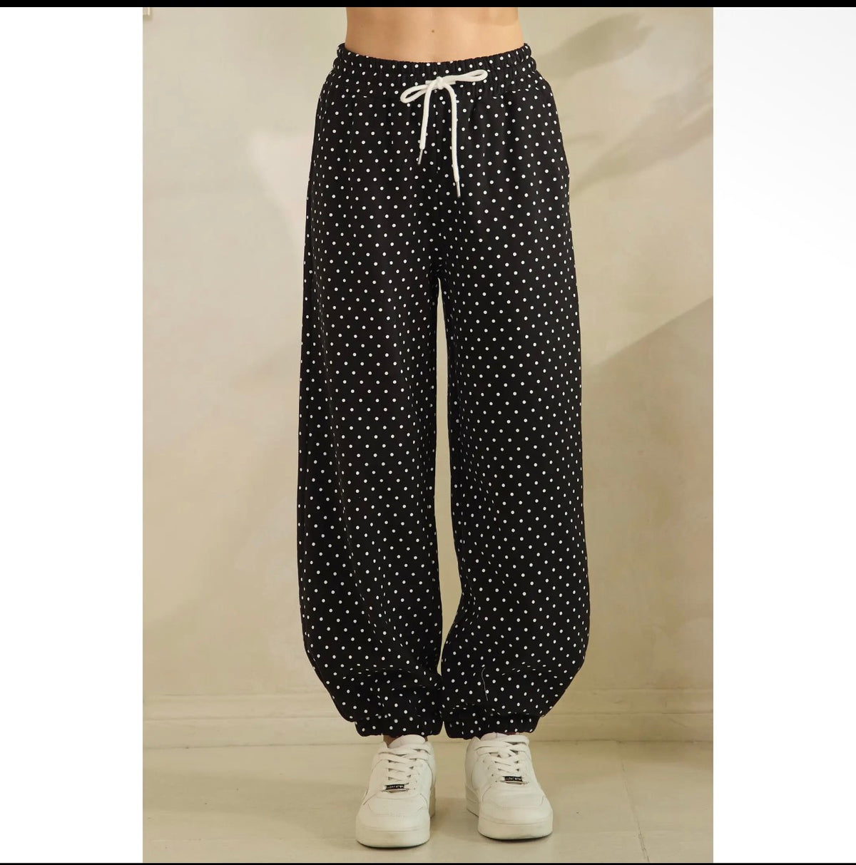 Micro Polka Dot Lounge Pants