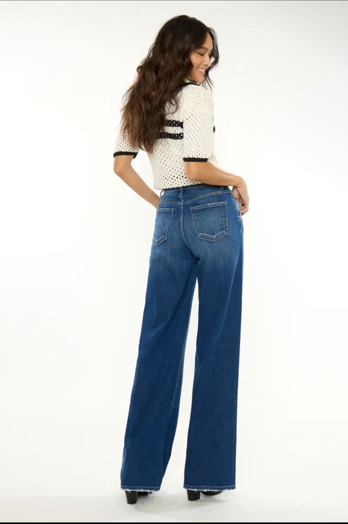 Ultra High Rise A-Line Trouser Wide Leg