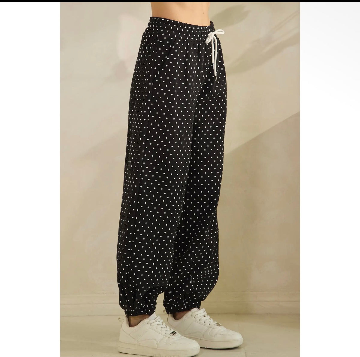 Micro Polka Dot Lounge Pants