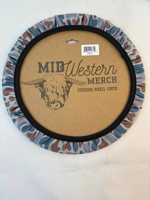 Camo Steering Wheel Cover