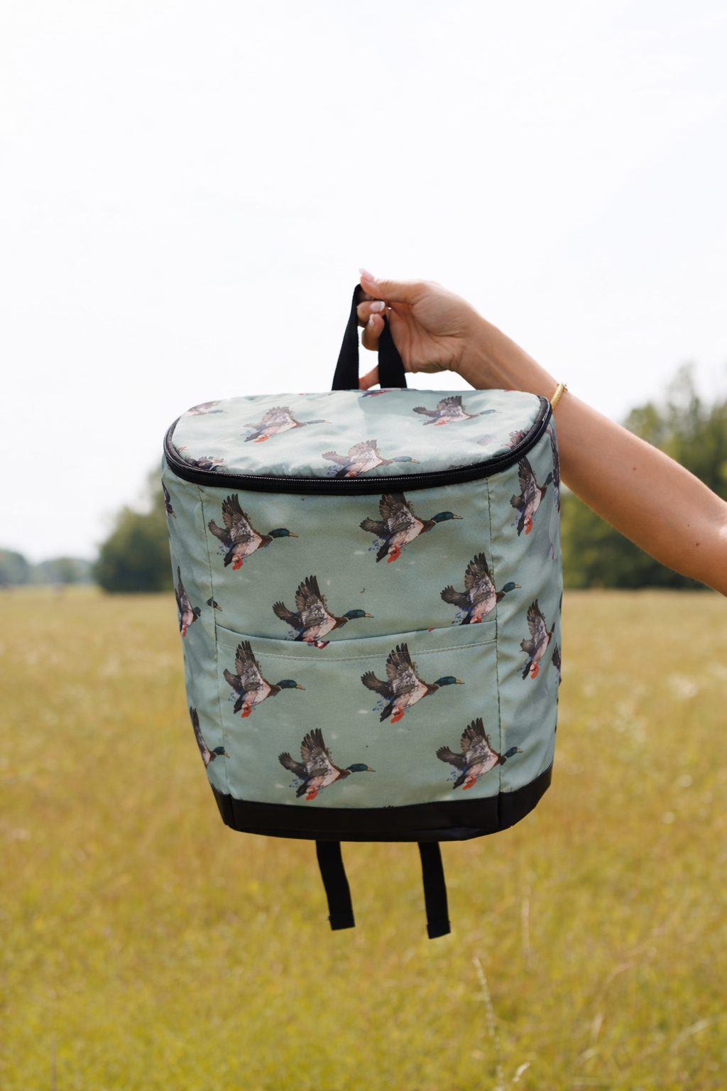 Green Duck Backpack Cooler