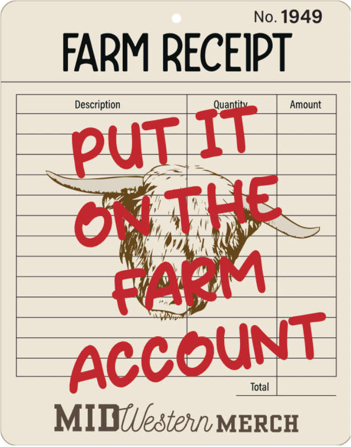 Put It On The Farm Account Air Freshener 4-Pack