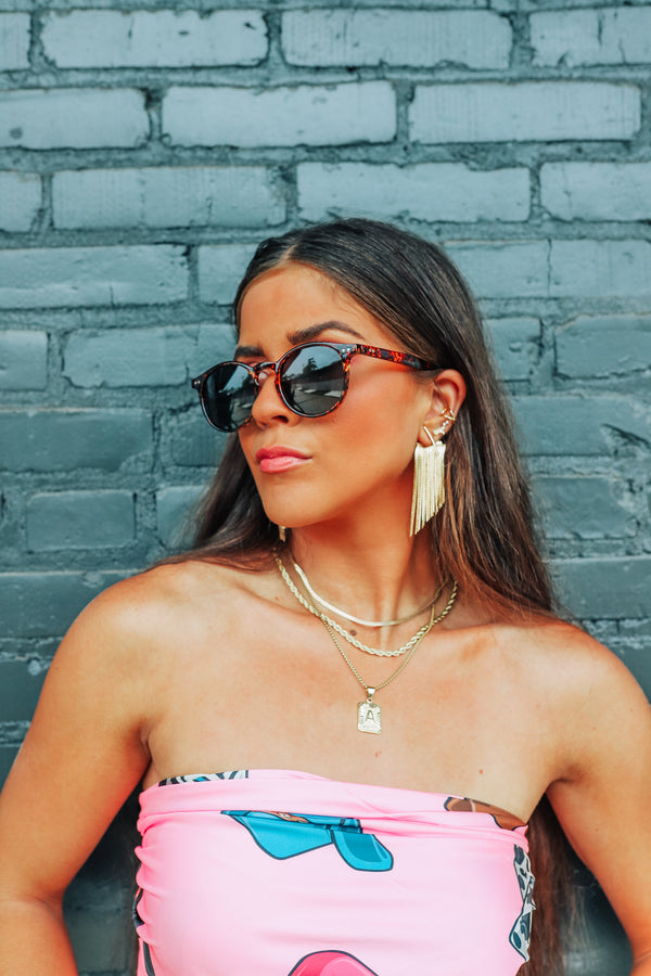 Classic Retro Round Sunglasses - Front Porch Boutique, LLC.