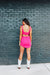 Hot Pink Cut Out Dress