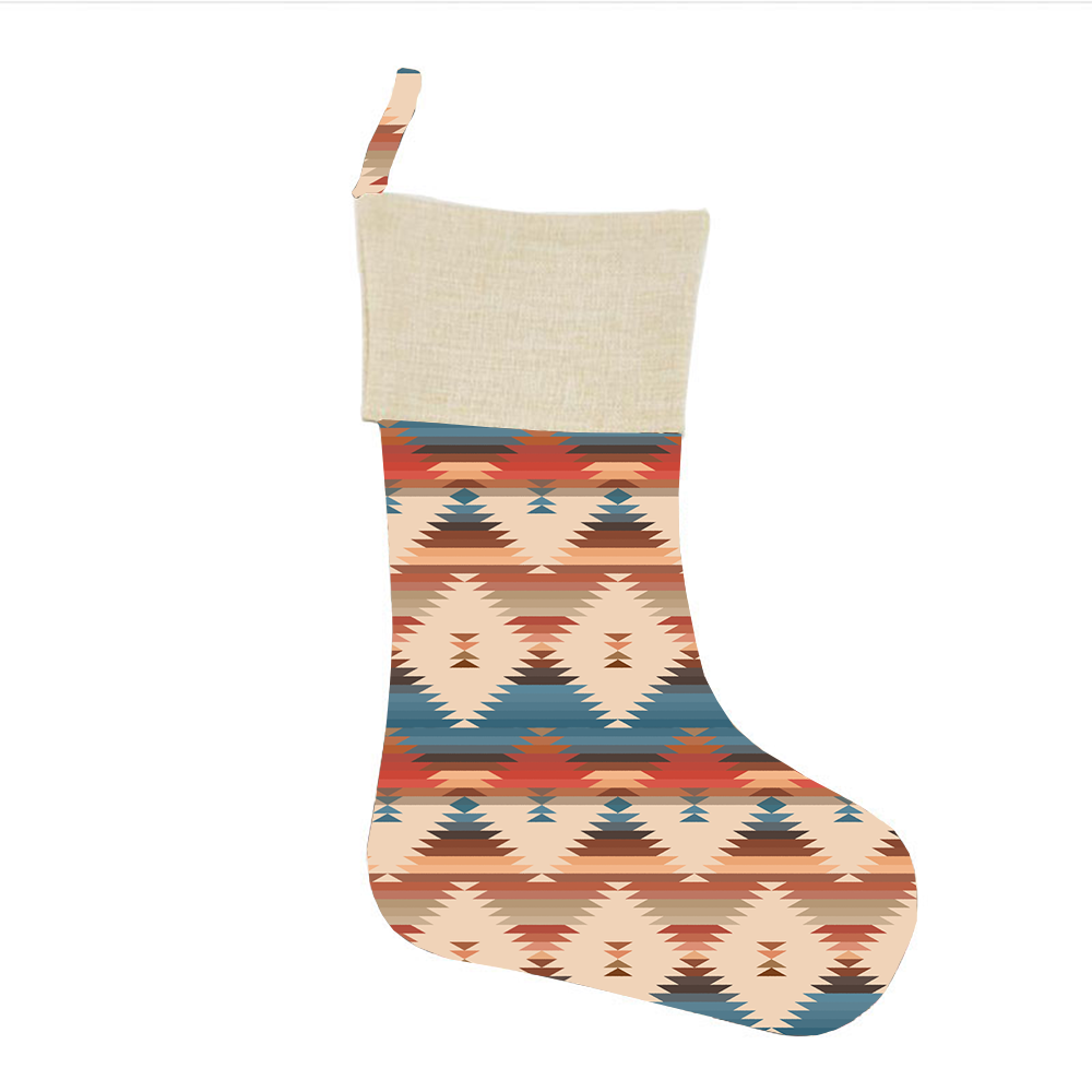 Aztec Christmas Stocking