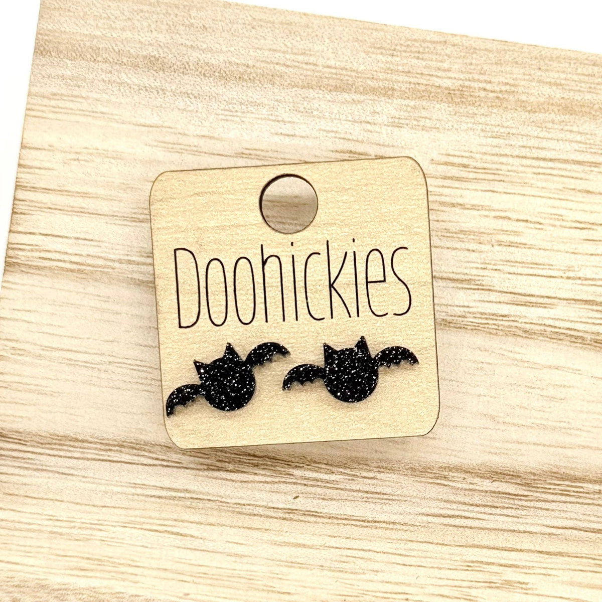 Spooky Studs - Acrylic Halloween Earrings: Ghosts