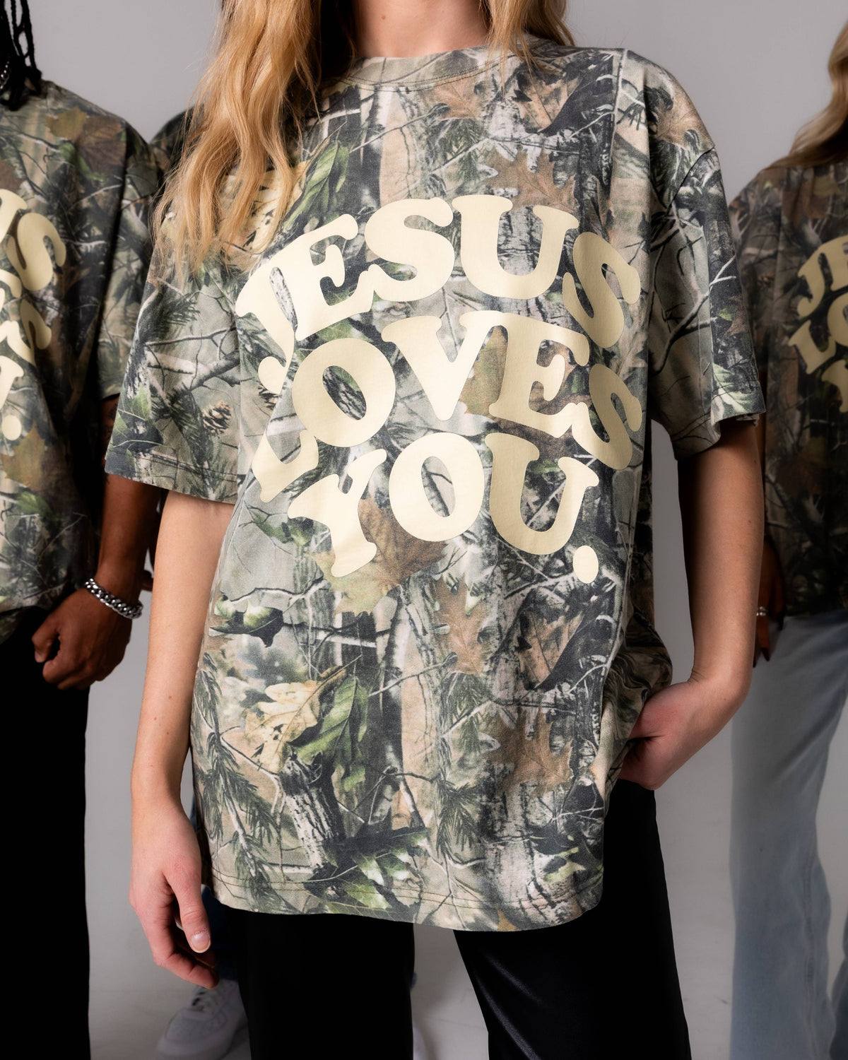 LMTD || Heavyweight Camo Tee || Oversized: S