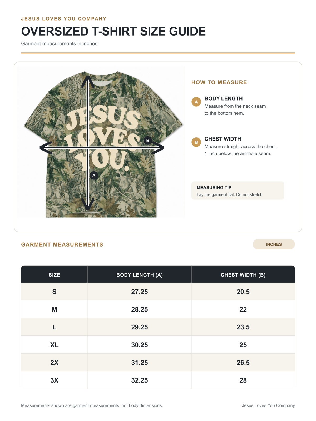 LMTD || Heavyweight Camo Tee || Oversized: S