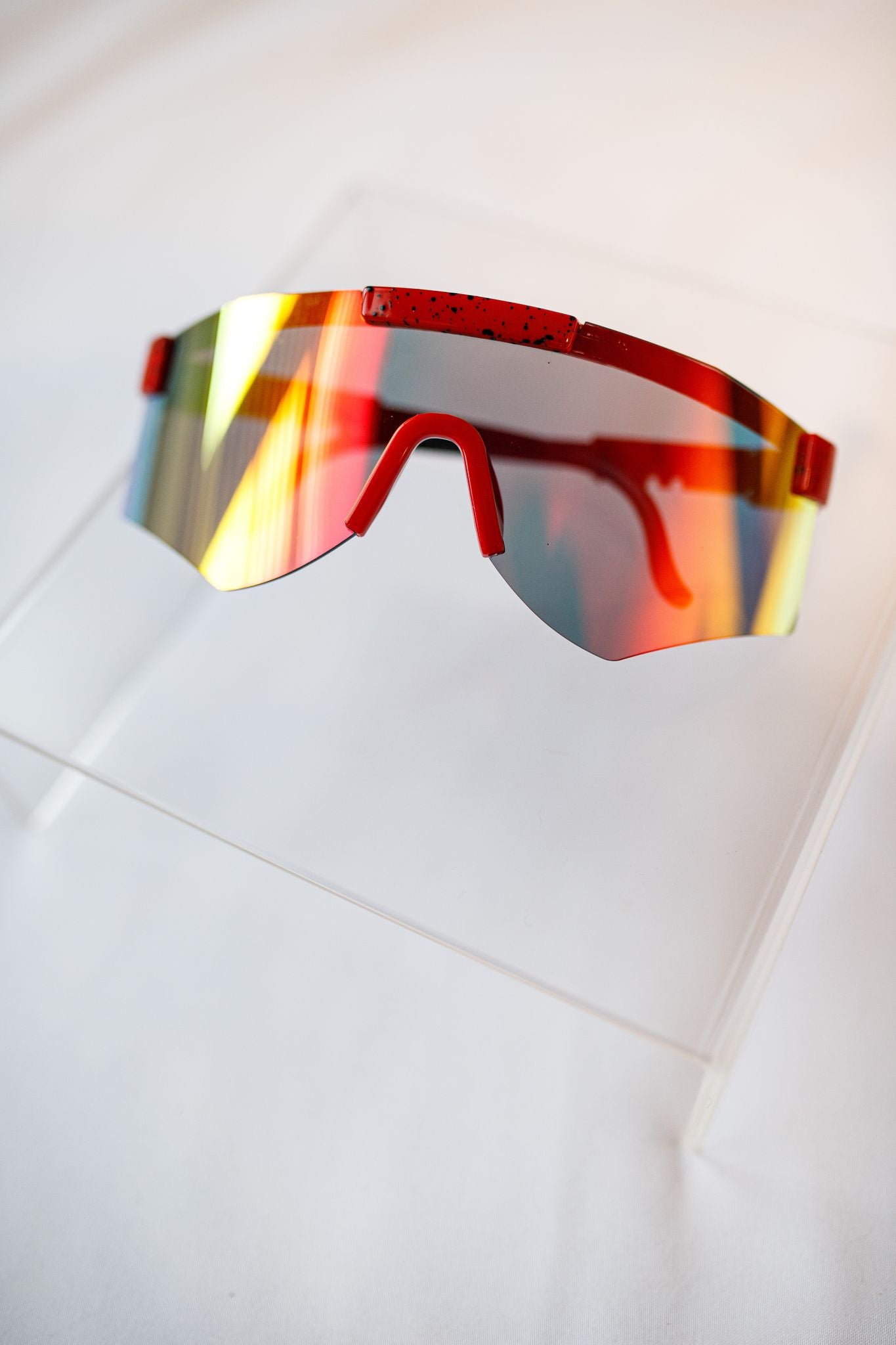 Red Sport Sunglasses