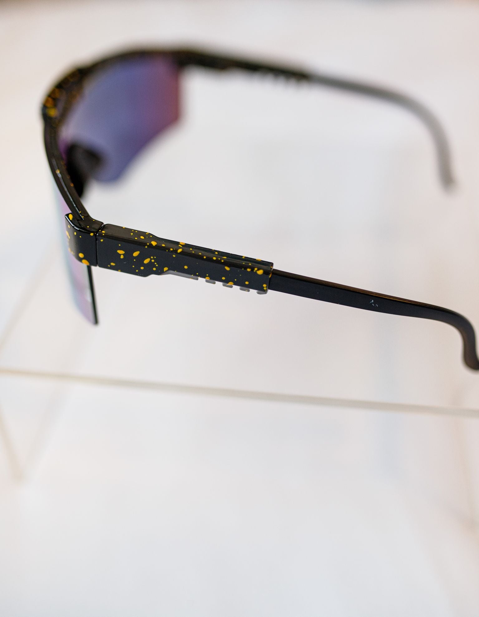 Black Sport w/ Yellow Lens Sunglasses