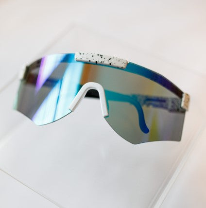 White Sport Sunglasses