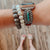 Western Concho White & Turquoise Gemstone Apple Watch Band