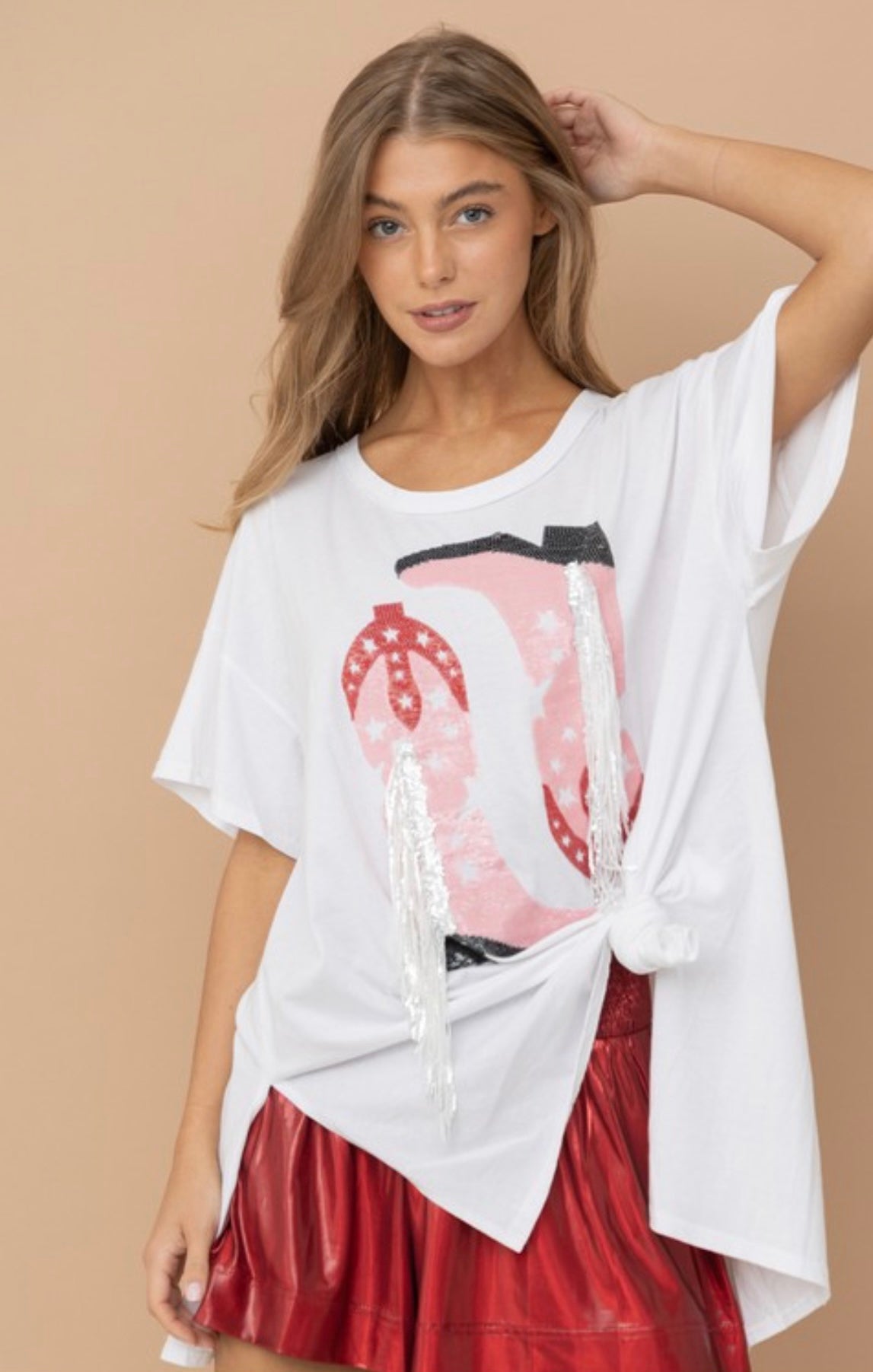 Fringe-y Cowboy Boots Graphic Tee