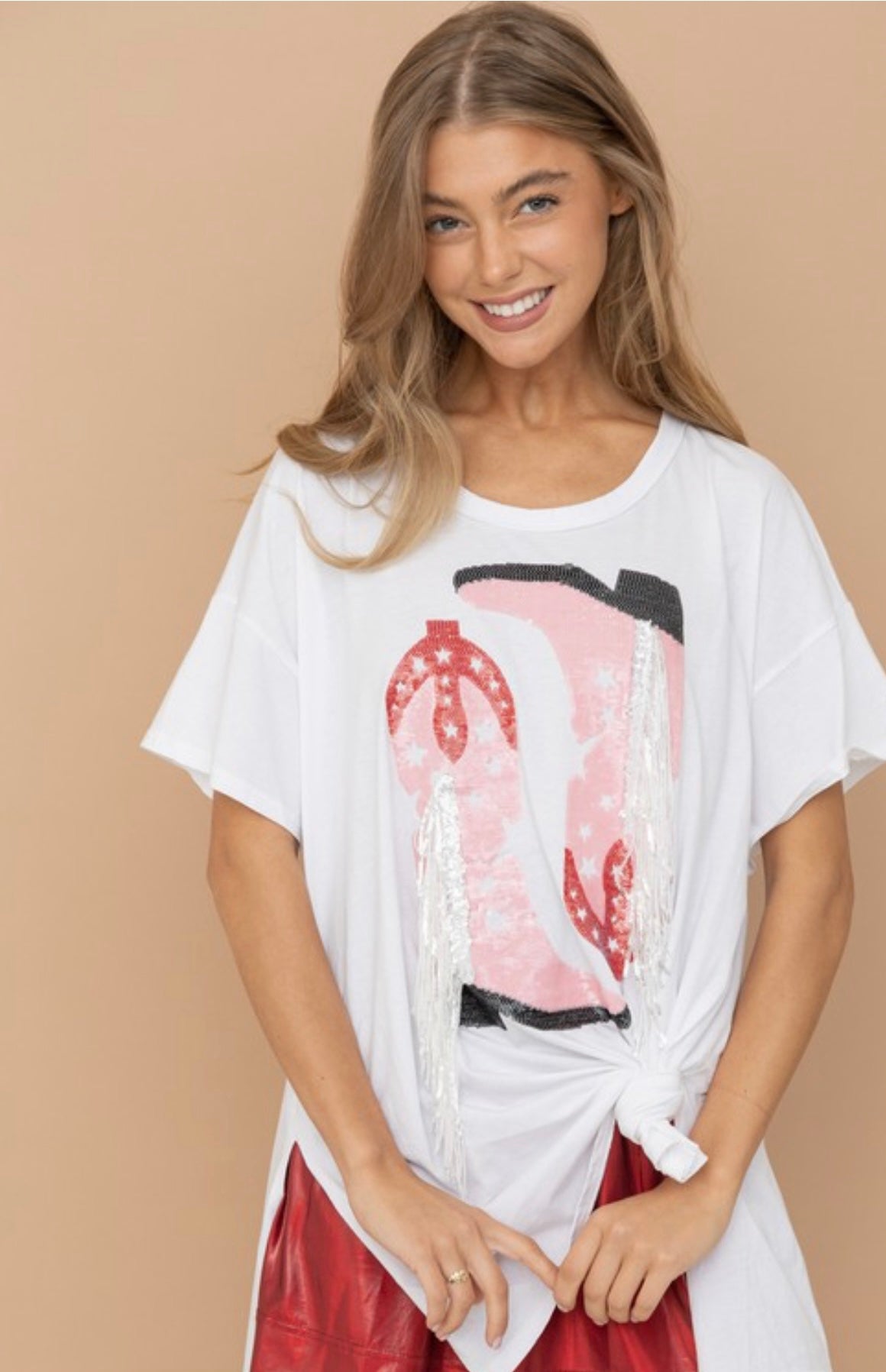 Fringe-y Cowboy Boots Graphic Tee