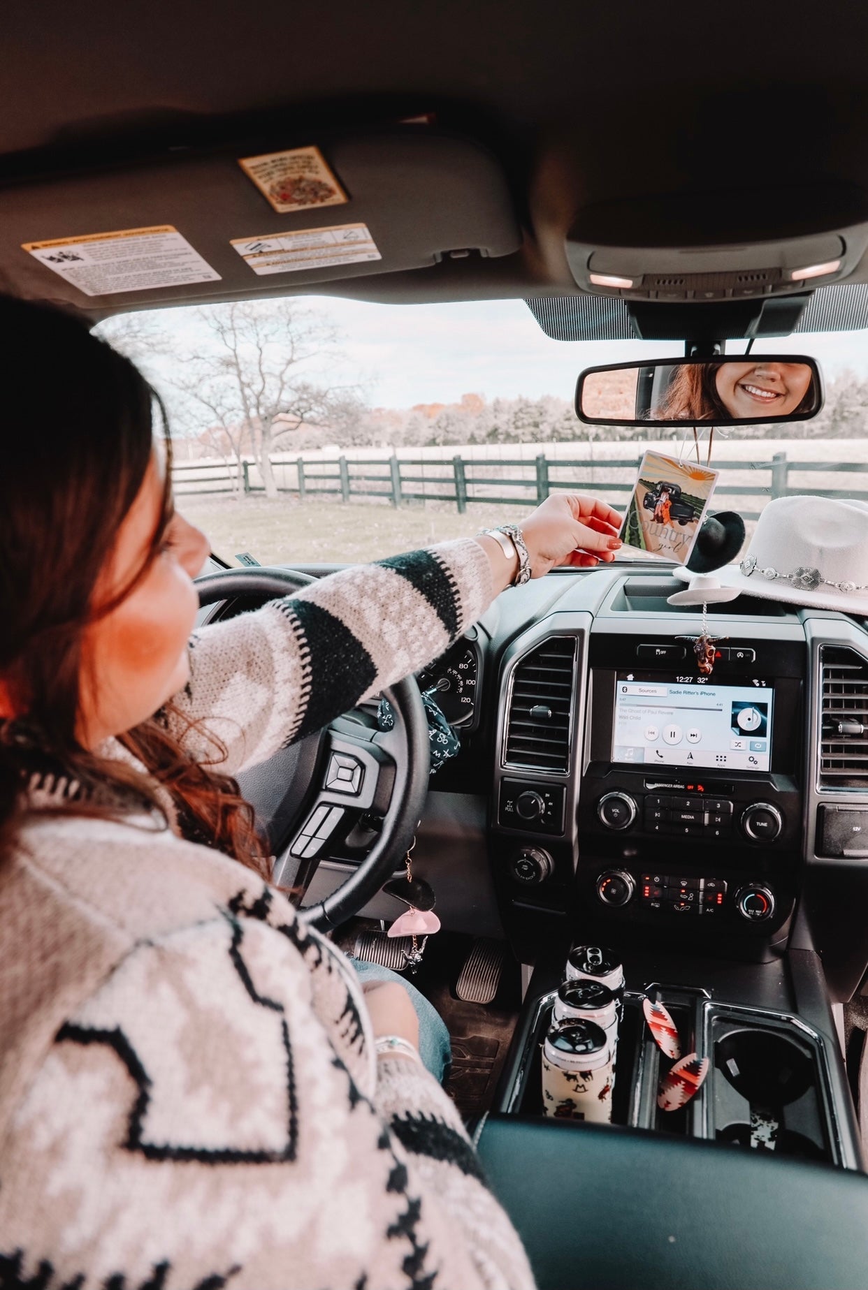 Country Girl Air Freshener Single