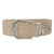 Nude Wide Western Buckle Belt